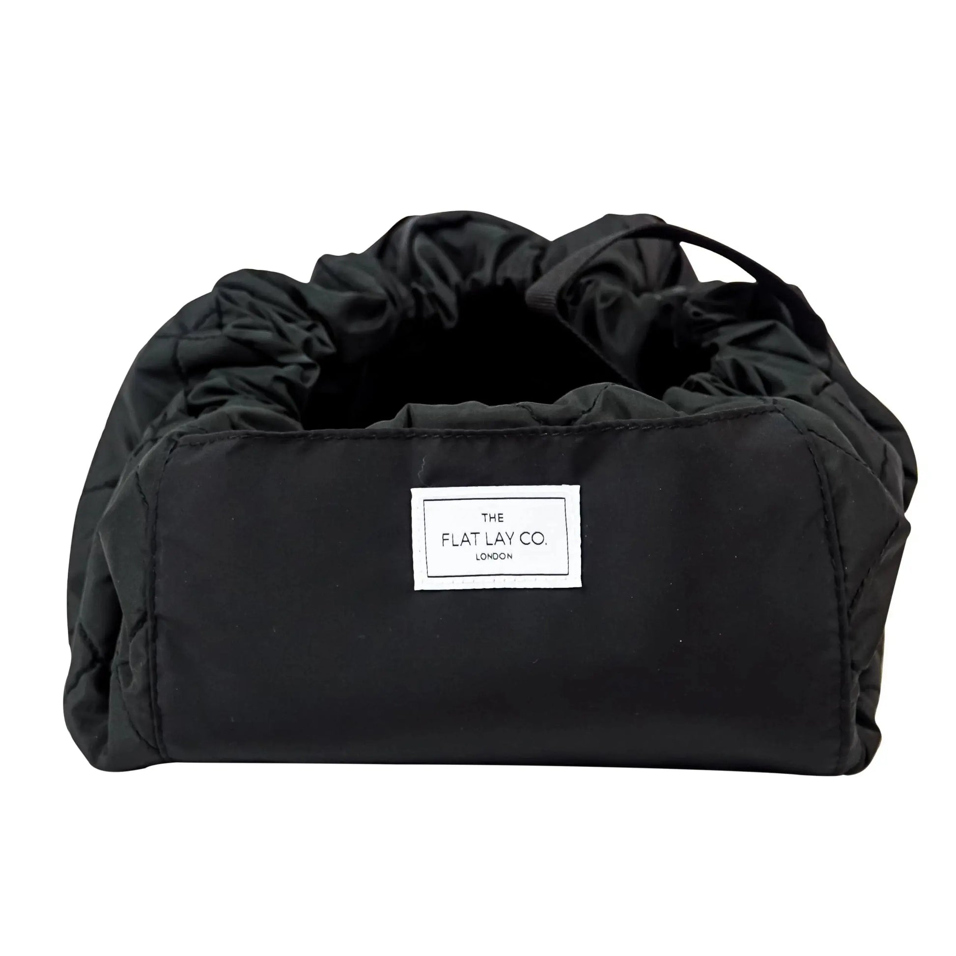 XXL Drawstring Flat Lay Makeup Bag | Black The Flat Lay Co.