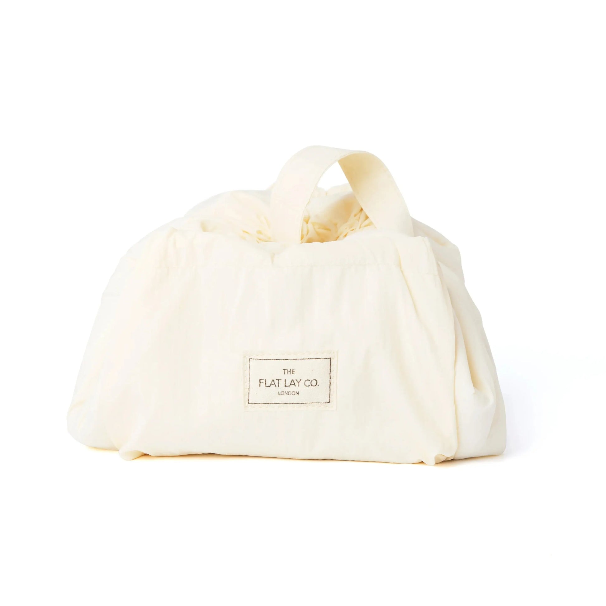Parachute Drawstring Flat Lay Makeup Bag | Vanilla The Flat Lay Co.