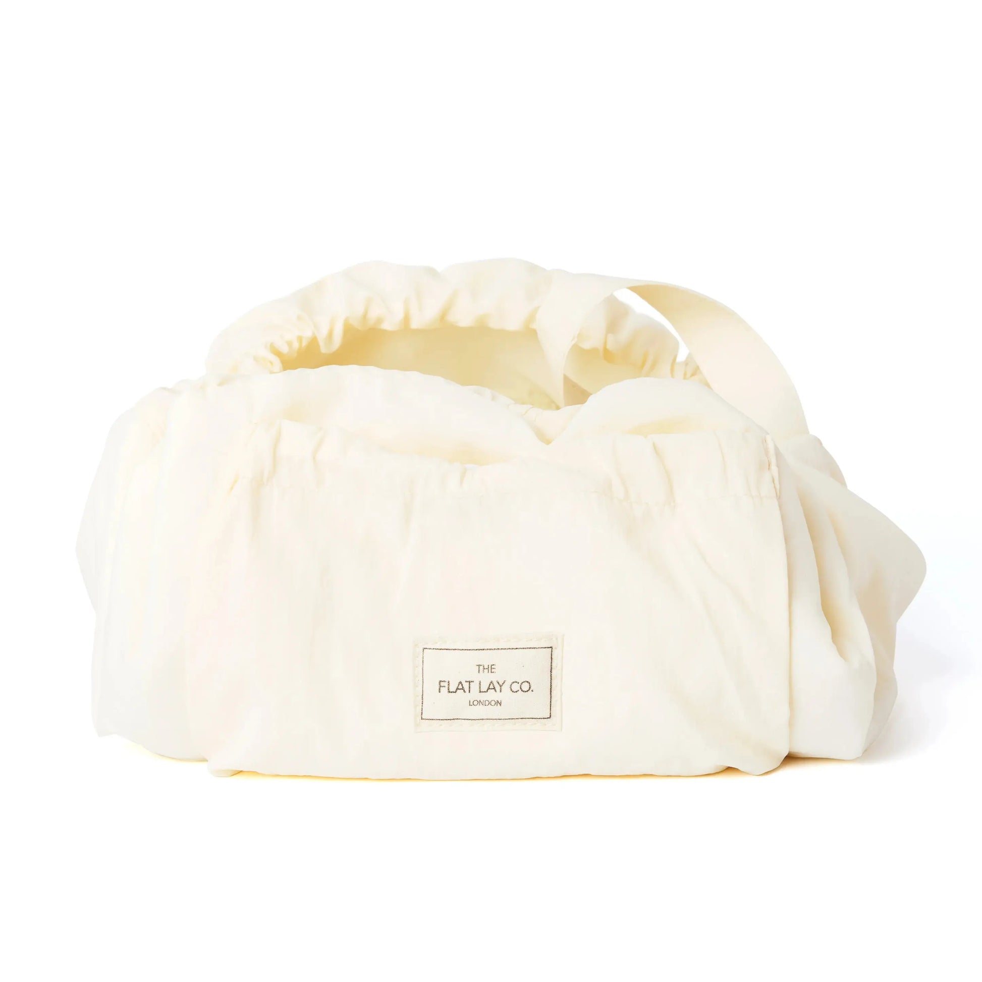 Parachute Drawstring Flat Lay Makeup Bag | Vanilla The Flat Lay Co.