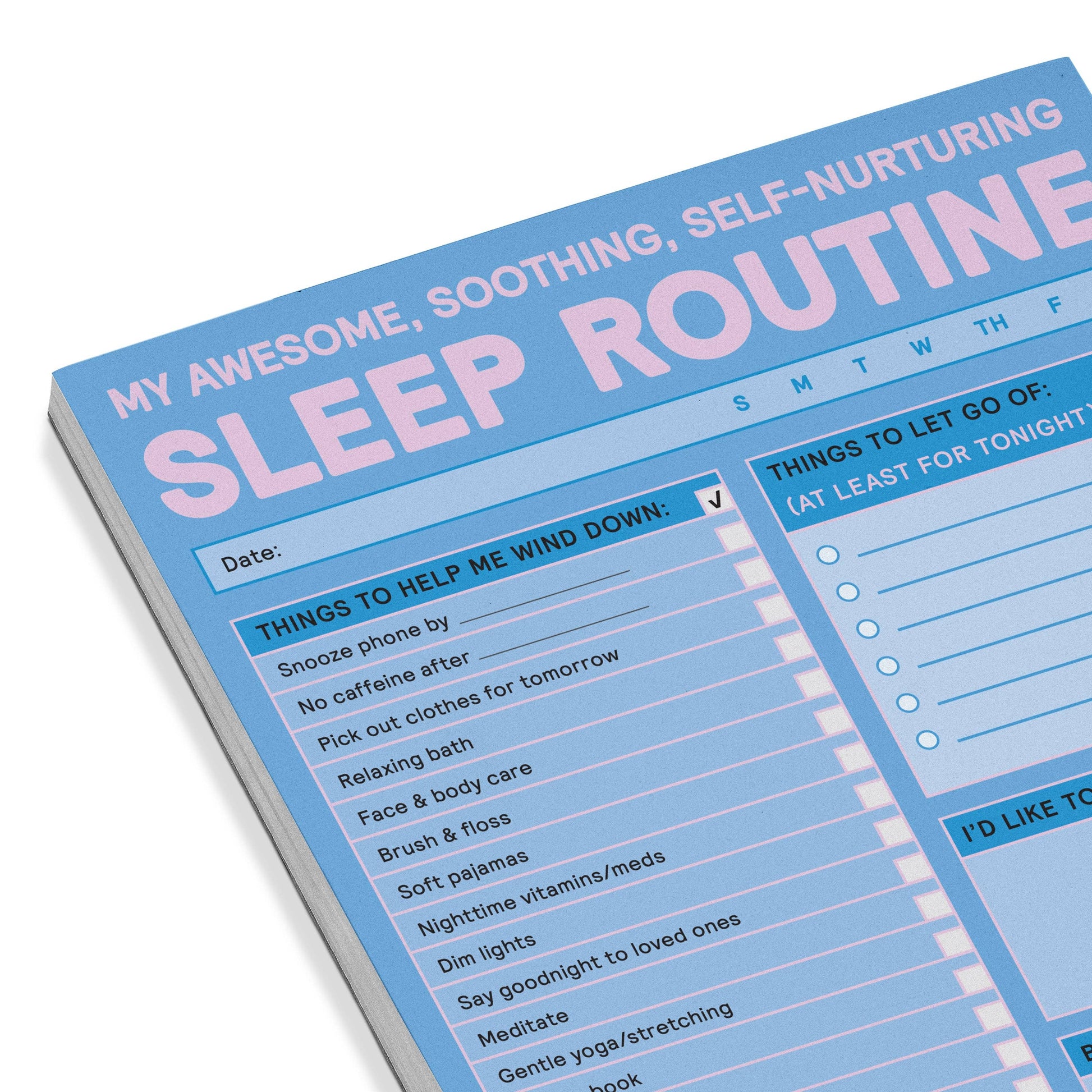 Knock Knock Sleep Routine Pad Abrams & Chronicle Books