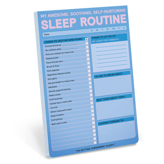 Knock Knock Sleep Routine Pad Abrams & Chronicle Books