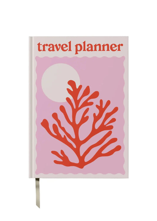 Travel Planner - A5 Hardback | Red Coral Yop & Tom