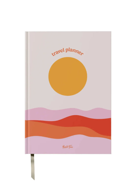Travel Planner - A5 Hardback | Sunset Dream Yop & Tom
