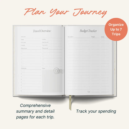 Yop & Tom Travel Planner | A5 Hardback Mountain Escape