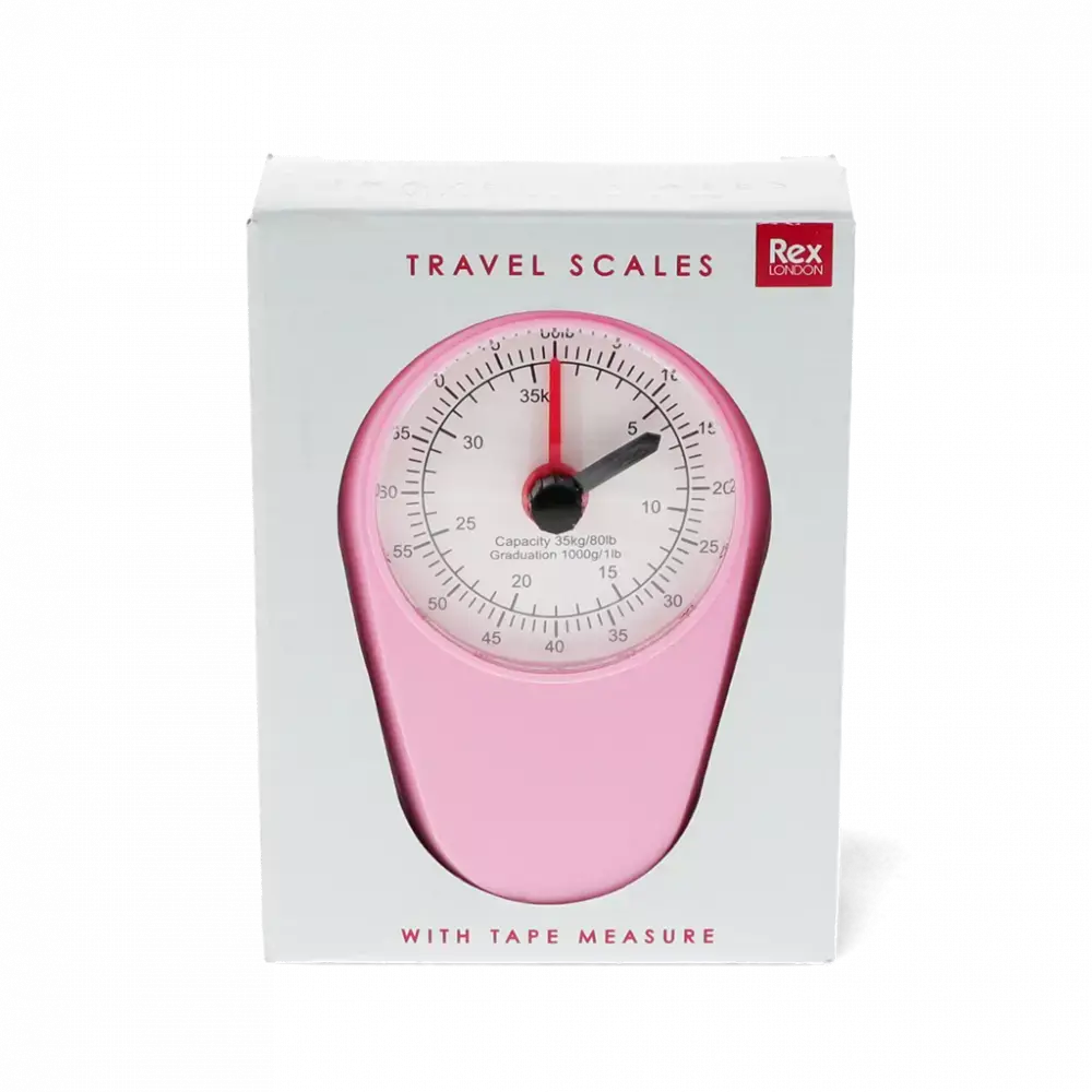 Travel Scale with Tape Measure Rex London