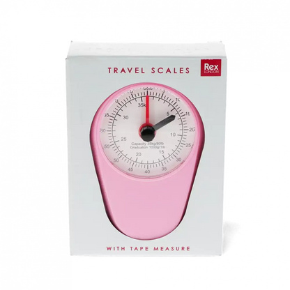 Travel Scale with Tape Measure Rex London