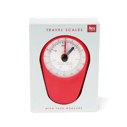 Travel Scale with Tape Measure Rex London