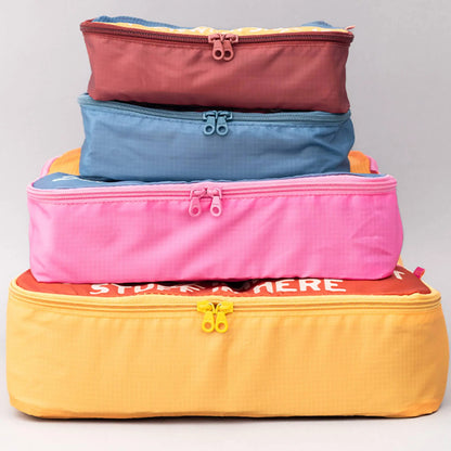 Packing Cube Set, Really Important Stuff Ban.do