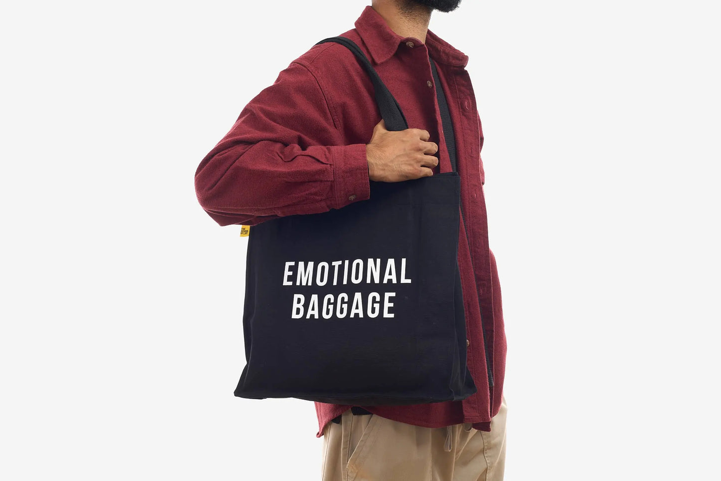 The School of Life Emotional Baggage Tote Bag | Black