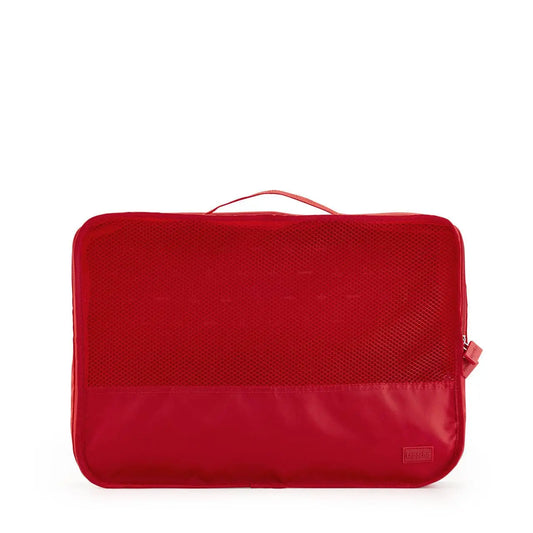 Lapoche Travel Luggage Organiser: Red / Medium Lapoche