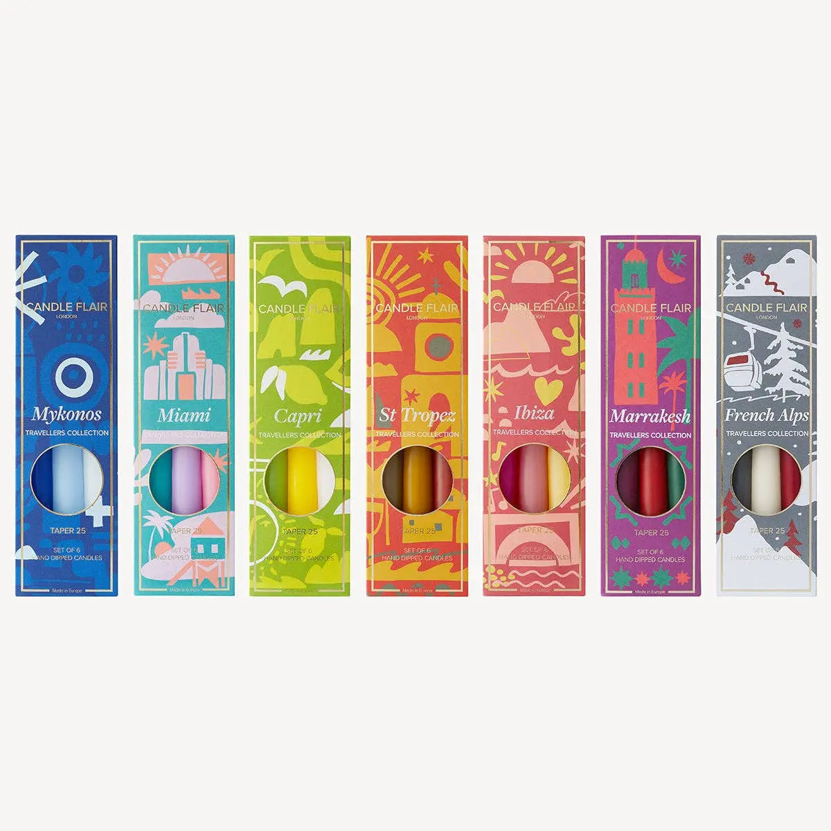 Candle Flair Travellers Collection Dinner Candles | Marrakesh