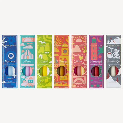 Candle Flair Travellers Collection Dinner Candles | French Alps