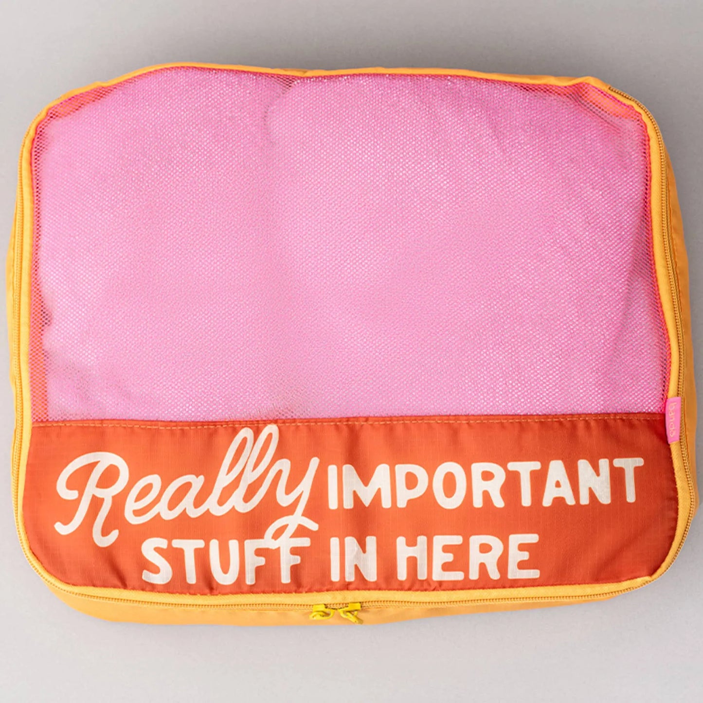 Packing Cube Set, Really Important Stuff Ban.do