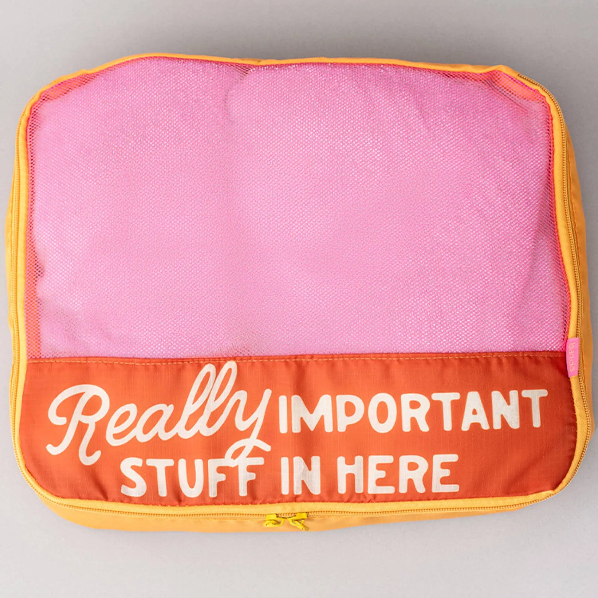 Packing Cube Set, Really Important Stuff Ban.do