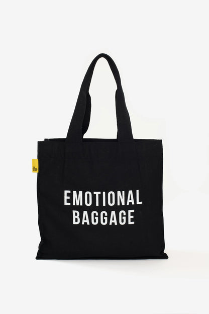 The School of Life Emotional Baggage Tote Bag | Black