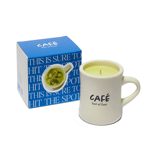 Café Candle | Iced Matcha | 300ml Earl Of East