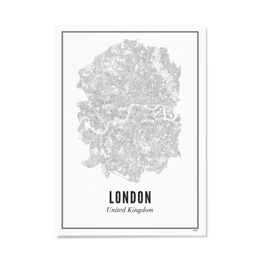 City Poster | London - A3 (Medium) Wijck