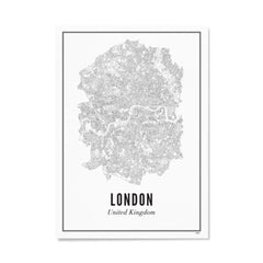 Wijck City Poster | London – A3 (Medium)
