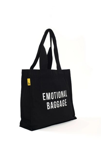 The School of Life Emotional Baggage Tote Bag | Black