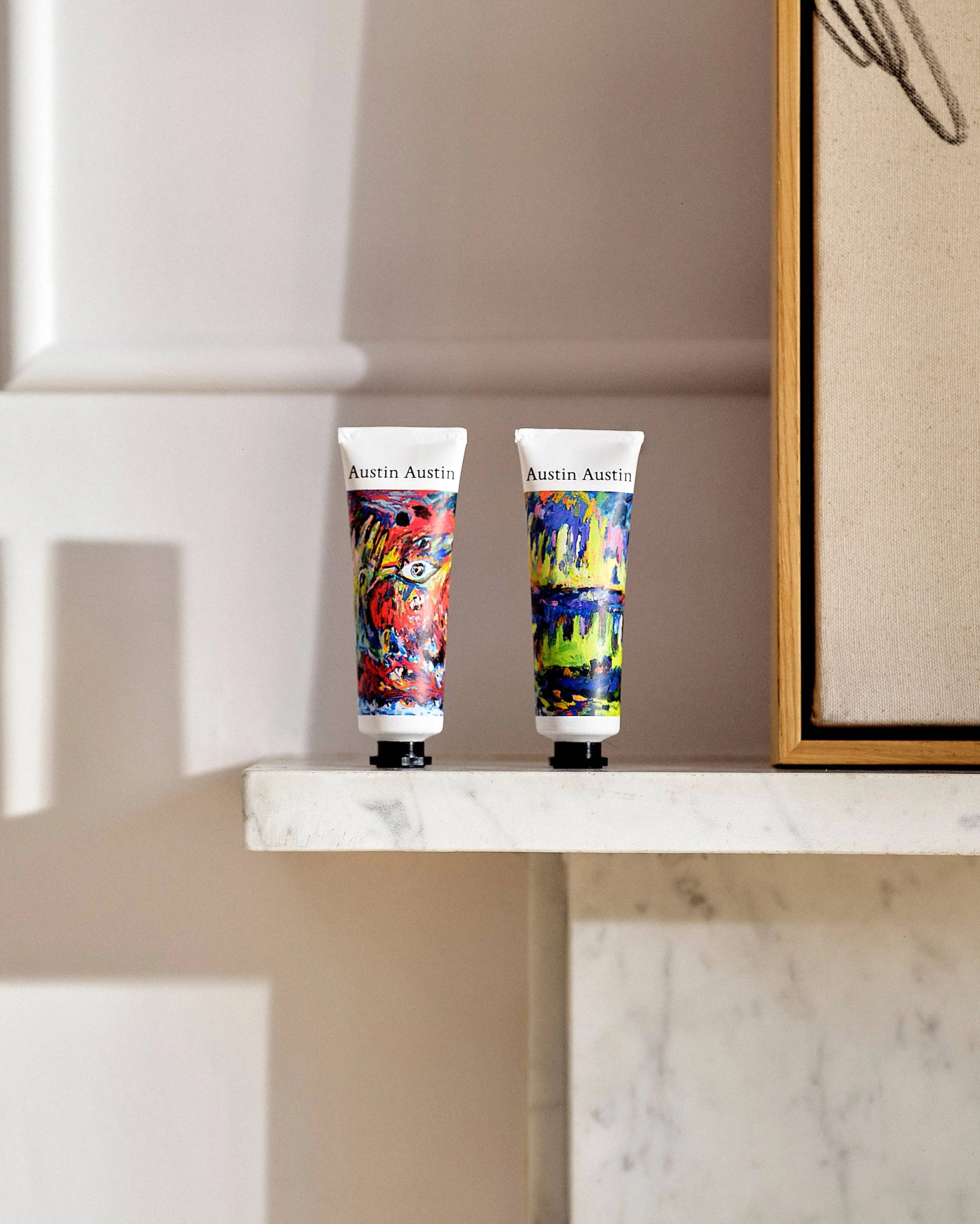 Rosemary Balm and Cedar & Patchouli Hand Cream Gift Set Austin Austin