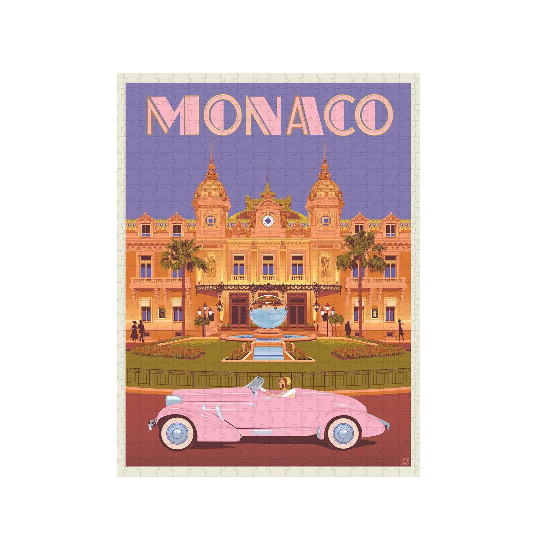 Frameable Puzzle (500 Pc) | Monaco - FLANERS