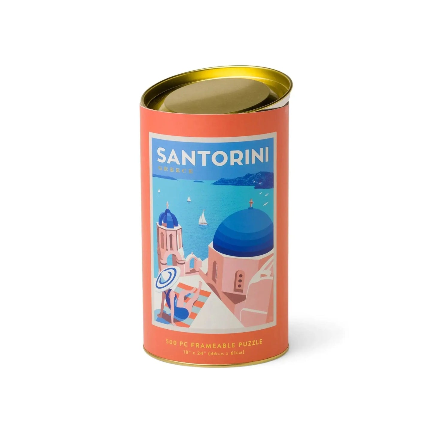 Frameable Puzzle (500 Pc) | Santorini Designworks Collective