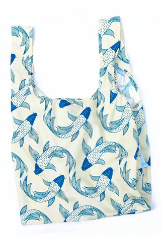 Medium Reusable Bag | Koi Fish