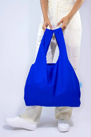 Medium Reusable Bag | Sapphire Blue