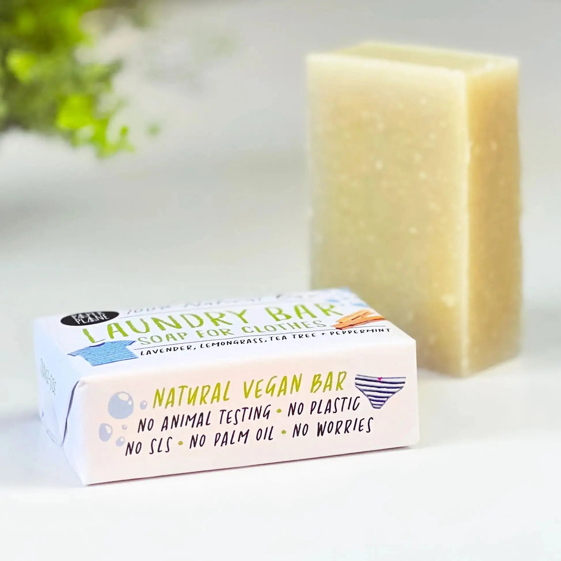 Soap For Clothes | Laundry On-The-Go Paper Plane