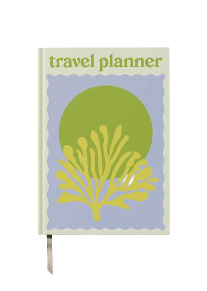 Travel Planner – A5 Hardback | Green Coral Yop & Tom