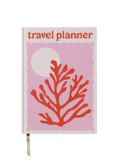 Yop & Tom Travel Planner | A5 Hardback Red Coral
