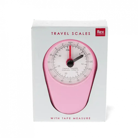 Travel Scale with Tape Measure