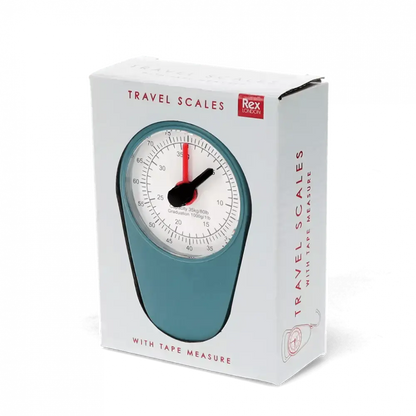 Travel Scale with Tape Measure Rex London