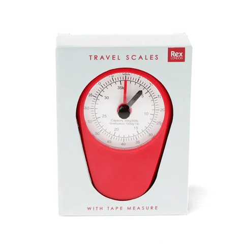 Travel Scale with Tape Measure