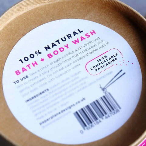 Vietnamese Fresh Bath Noodles | Peppermint Body Wash