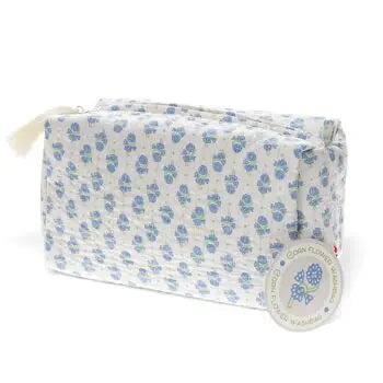 Quilted Wash Bag | Cornflower Rex London